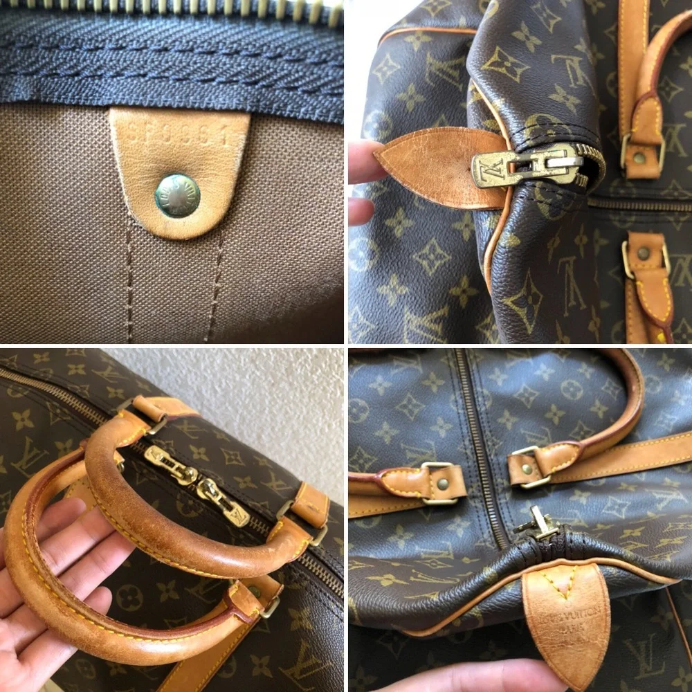 Authentic LV Keepal 50 Duffel Bag
